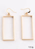 Boho Earrings, RH Dangle Earrings, Heart Loop
